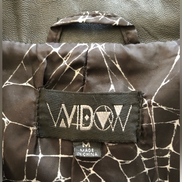 DOLLS KILL Widow Love in Vein vegan leather moto jacket - Picture 6 of 8